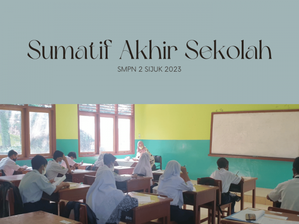 Mulai 3 April, Siswa Kelas 9 SMPN 2 Sijuk Laksanakan Ujian Sekolah Mulai 3 April, Siswa Kelas 9 SMPN 2 Sijuk Laksanakan Ujian Sekolah