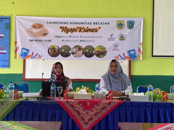 Komunitas Belajar Ngopi Krimer Resmi Diluncurkan di SMPN 2 Sijuk Komunitas Belajar Ngopi Krimer Resmi Diluncurkan di SMPN 2 Sijuk