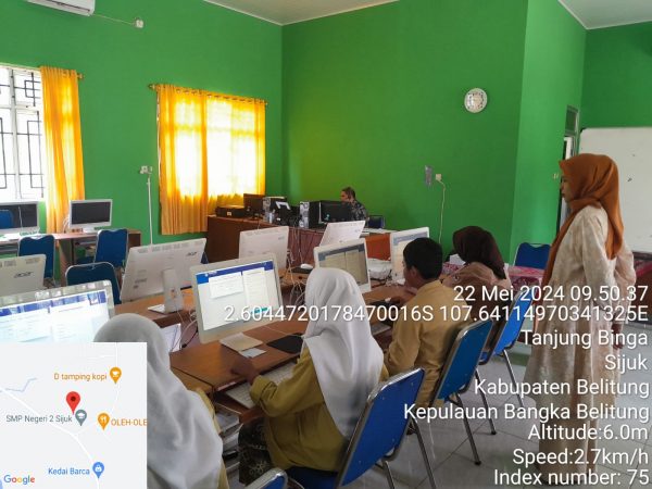 Pelaksanaan Simulasi OSN di SMP Negeri 2 Sijuk Pelaksanaan Simulasi OSN di SMP Negeri 2 Sijuk