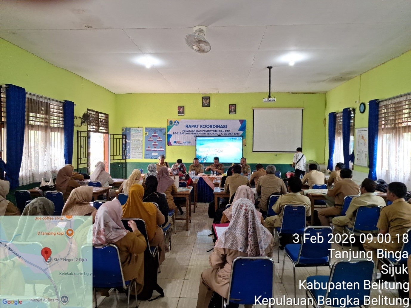 Menata PTK, Menguatkan Layanan Pendidikan: Rapat Koordinasi Penataan dan Pendistribusian PTK Jenjang TK, SD, dan SMP Kabupaten Belitung