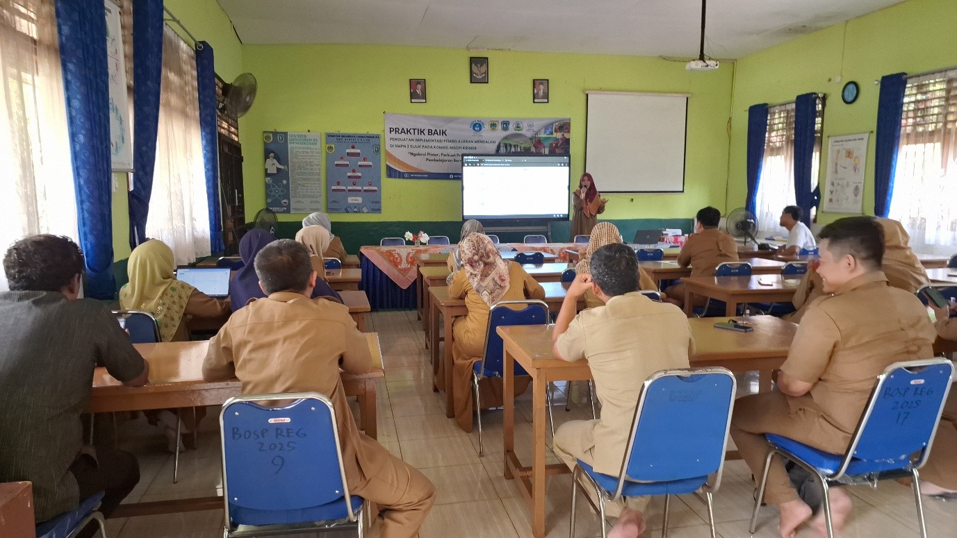 Guru Berbagi Praktik Baik, Pembelajaran Digital Makin Hidup Bersama Kombel “Ngopi Krimer”